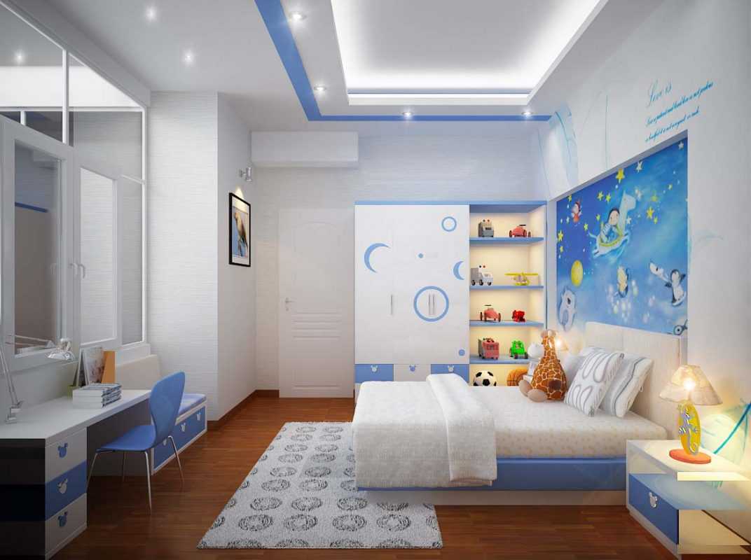 Mẫu phòng ngủ bé nam Mẫu phòng ngủ bé nam
