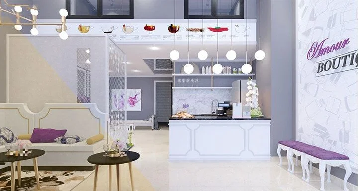 Mẫu spa mini được cải tạo từ nhà có gác lửng đẹp Mẫu spa mini được cải tạo từ nhà có gác lửng đẹp