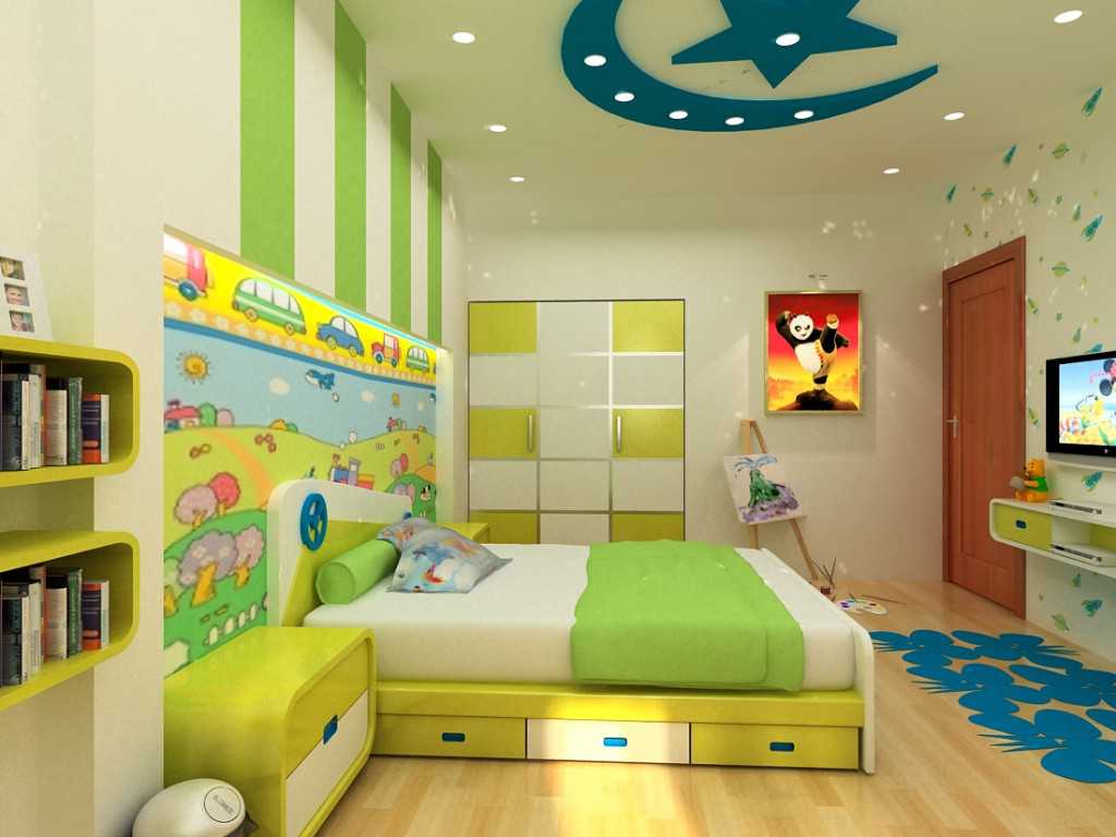 Phòng ngủ mẫu đẹp danh cho bé trai Phòng ngủ mẫu đẹp danh cho bé trai