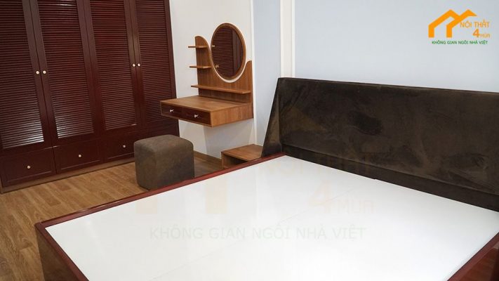 Thi công phòng ngủ căn hộ chung cư