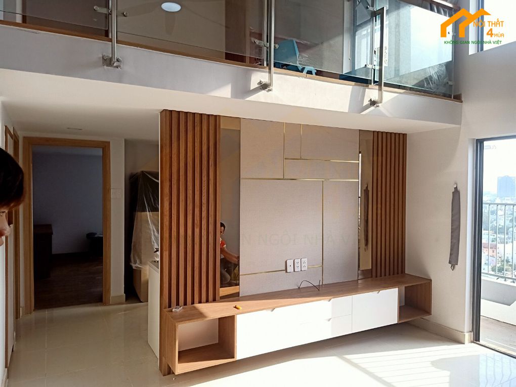 Thi công nội thất phòng khách