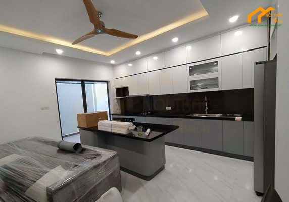 Thi công phòng bếp căn hộ chung cư