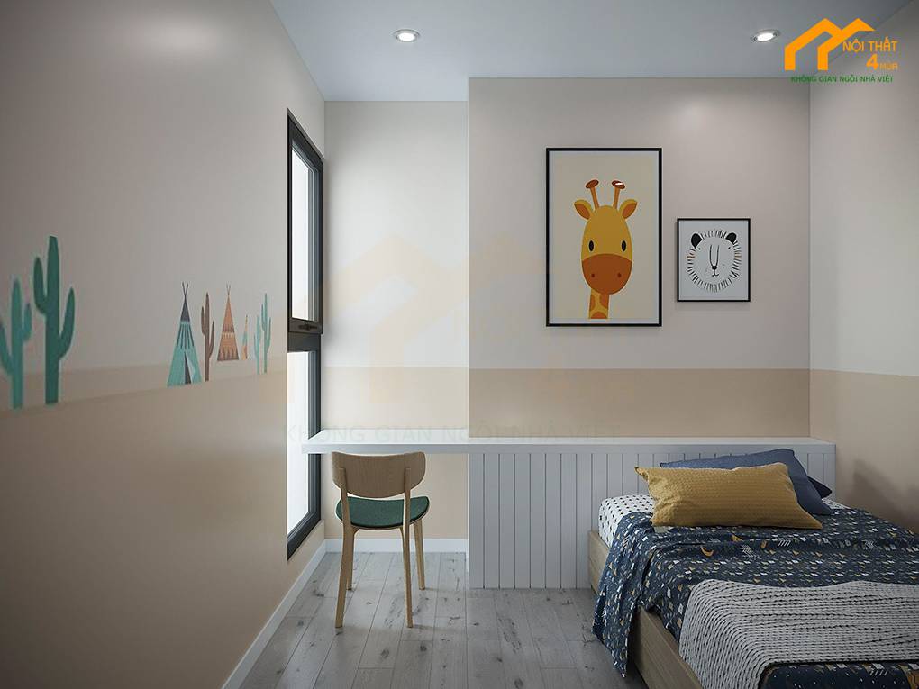Phòng ngủ ngủ bé trai 2 đến 4 tuổi Phòng ngủ ngủ bé trai 2 đến 4 tuổi
