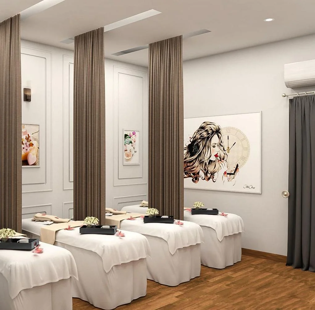 Mẫu spa nhỏ đơn giản sang trọng Mẫu spa nhỏ đơn giản sang trọng