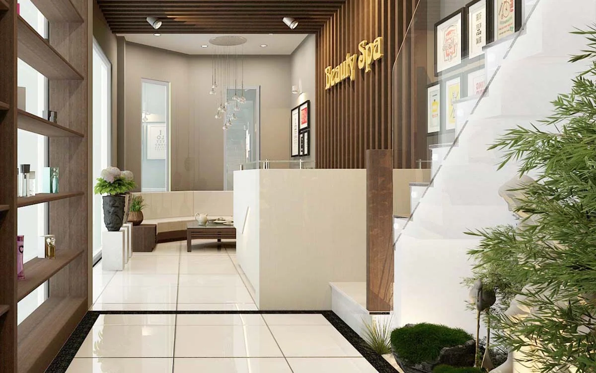 Mẫu spa nhỏ hiện đại thu hút khách hàng Mẫu spa nhỏ hiện đại thu hút khách hàng