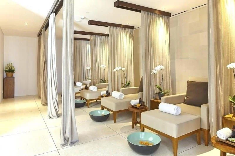 Trang trí spa bằng rèm trang trí đẹp cao cấp Trang trí spa bằng rèm trang trí đẹp cao cấp
