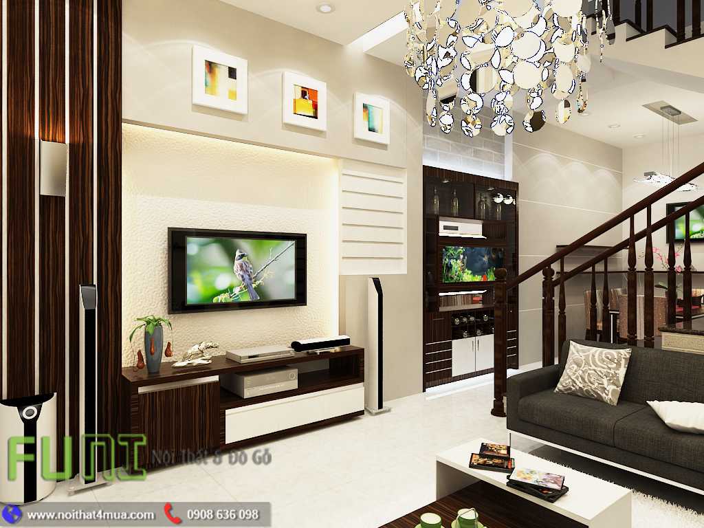 Mẫu phòng khách đẹp hiện đại cho nhà phố Mẫu phòng khách đẹp hiện đại cho nhà phố