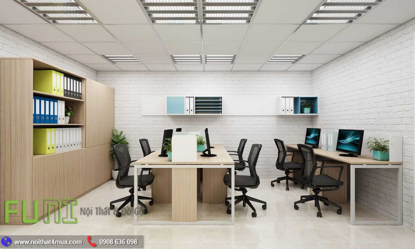 Thiết kế Văn phòng làm việc thoáng mát Thiết kế Văn phòng làm việc thoáng mát