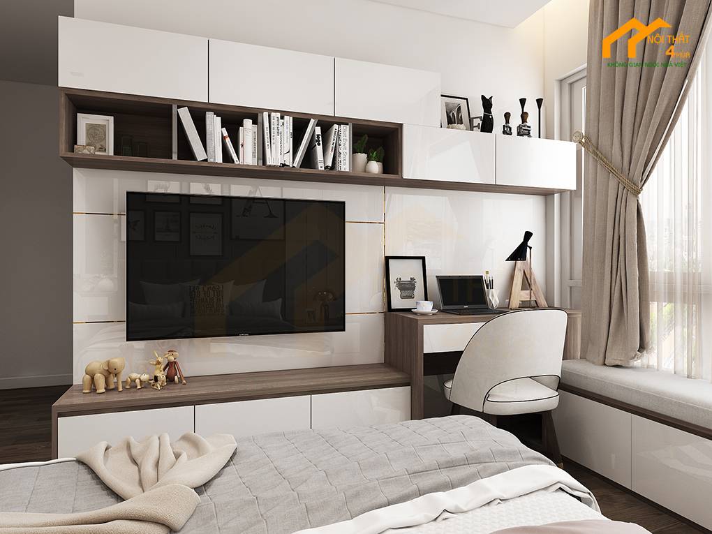 20 Mẫu thiết kế nội thất phòng ngủ chung cư đẹp hiện đại 22 Mẫu phòng ngủ chung cư hiện đại