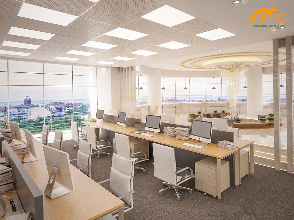 Mẫu văn phòng mở đẹp Mẫu văn phòng mở đẹp