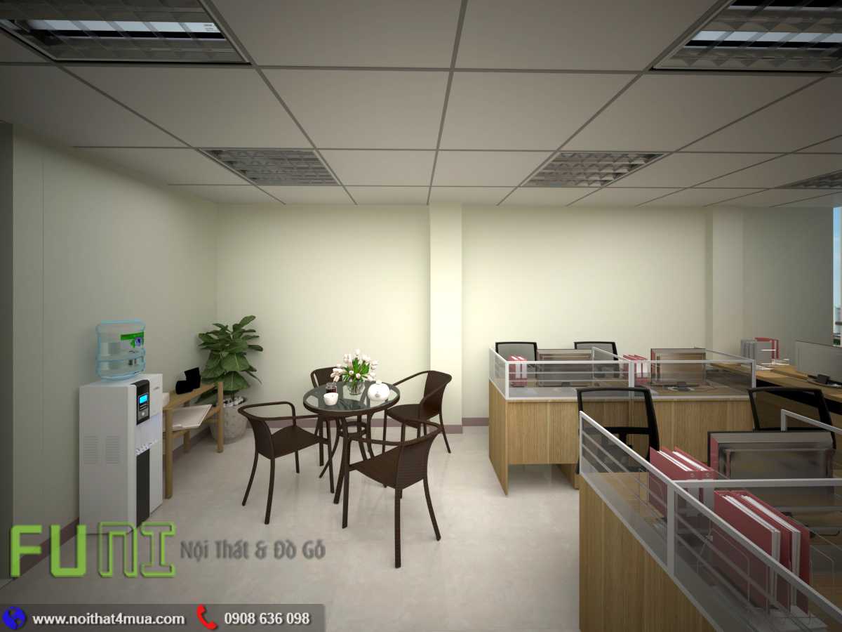 Phối cảnh bàn tiếp khách Phối cảnh bàn tiếp khách