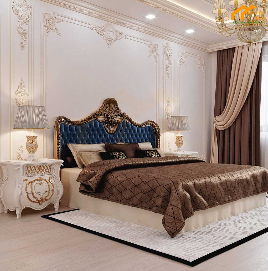 20 Mẫu thiết kế nội thất phòng ngủ chung cư đẹp hiện đại 25 Mẫu phòng ngủ chung cư tân cổ điển