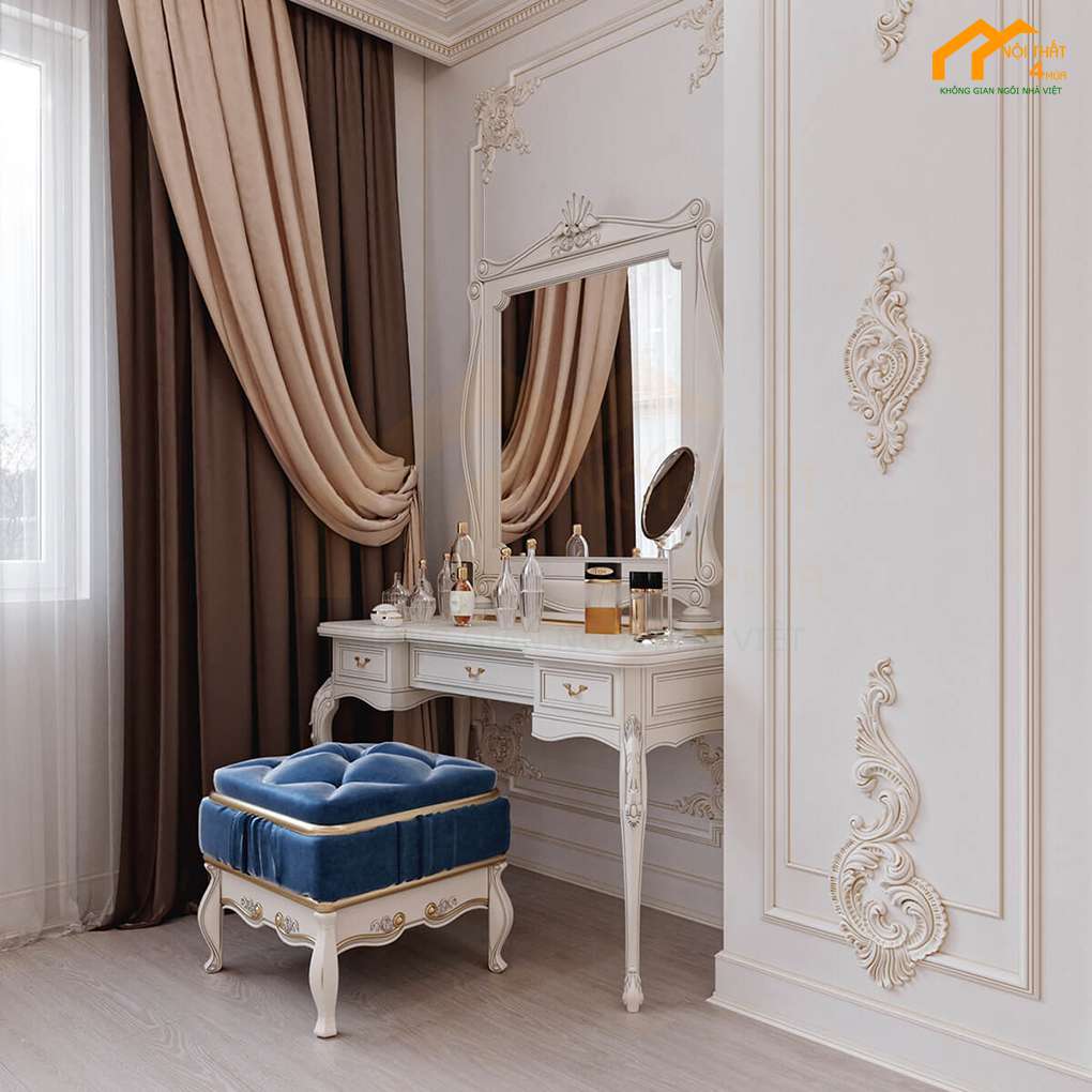 20 Mẫu thiết kế nội thất phòng ngủ chung cư đẹp hiện đại 27 Mẫu phòng ngủ chung cư tân cổ điển