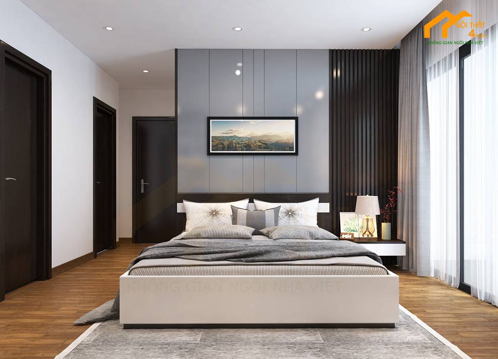 20 Mẫu thiết kế nội thất phòng ngủ chung cư đẹp hiện đại 18 Mẫu phòng ngủ chung cư hiện đại
