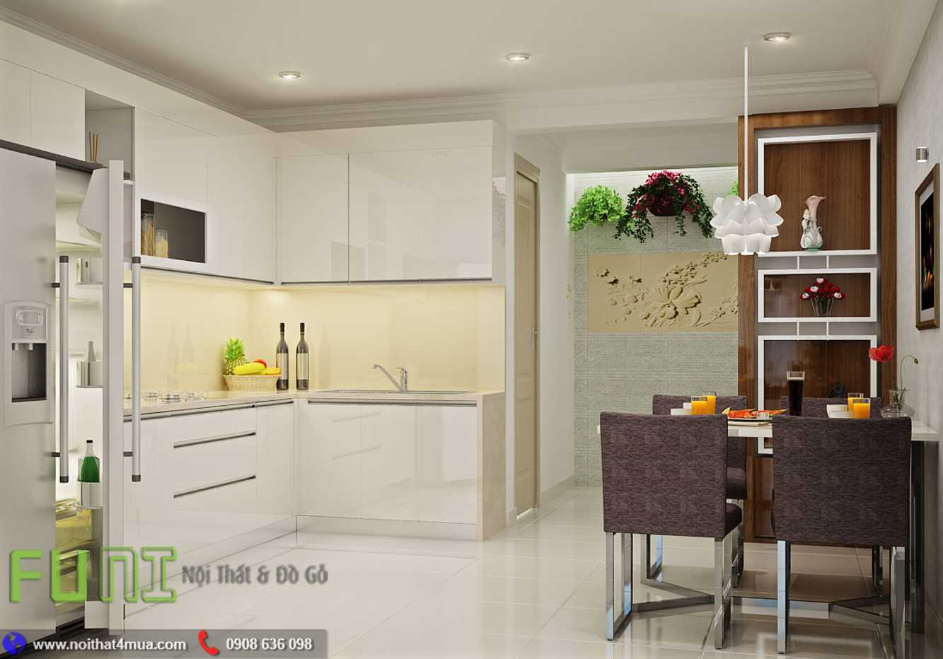 Thiết kế phòng bếp tiện nghi đẹp Thiết kế phòng bếp tiện nghi đẹp