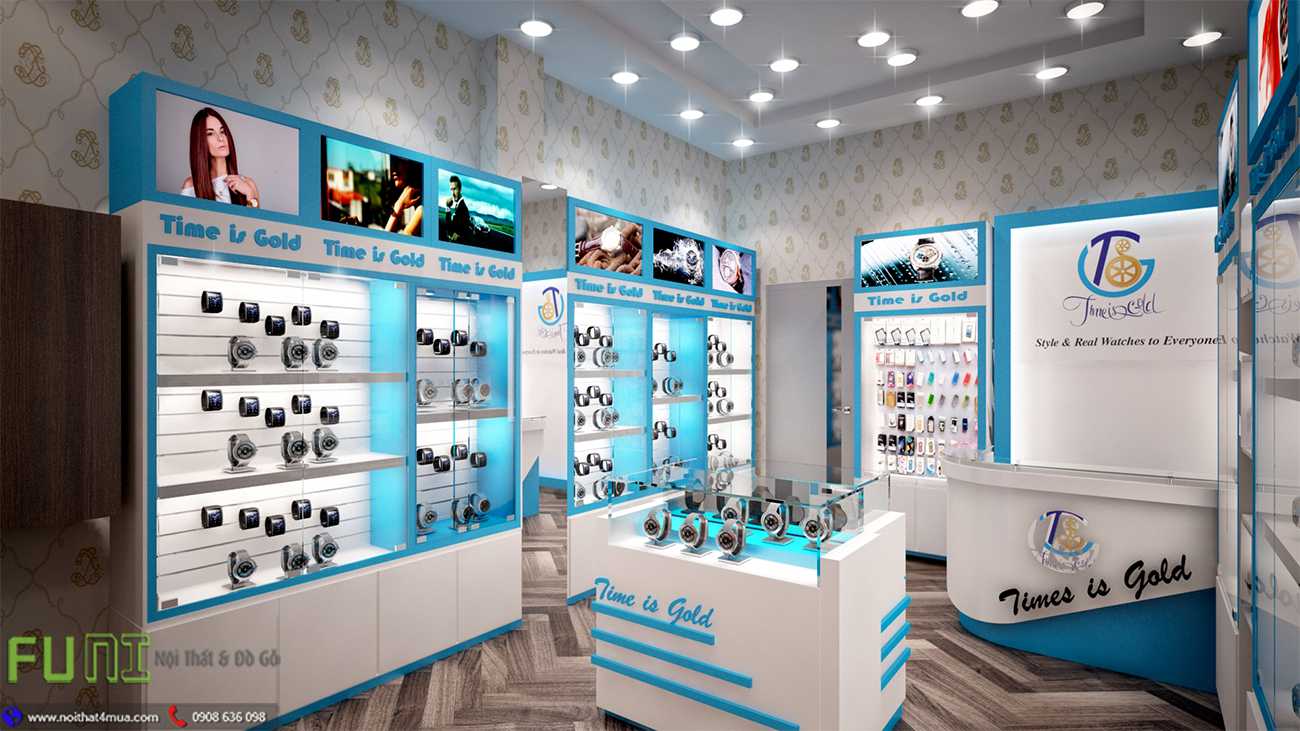 Thiết kế shop giày đẹp