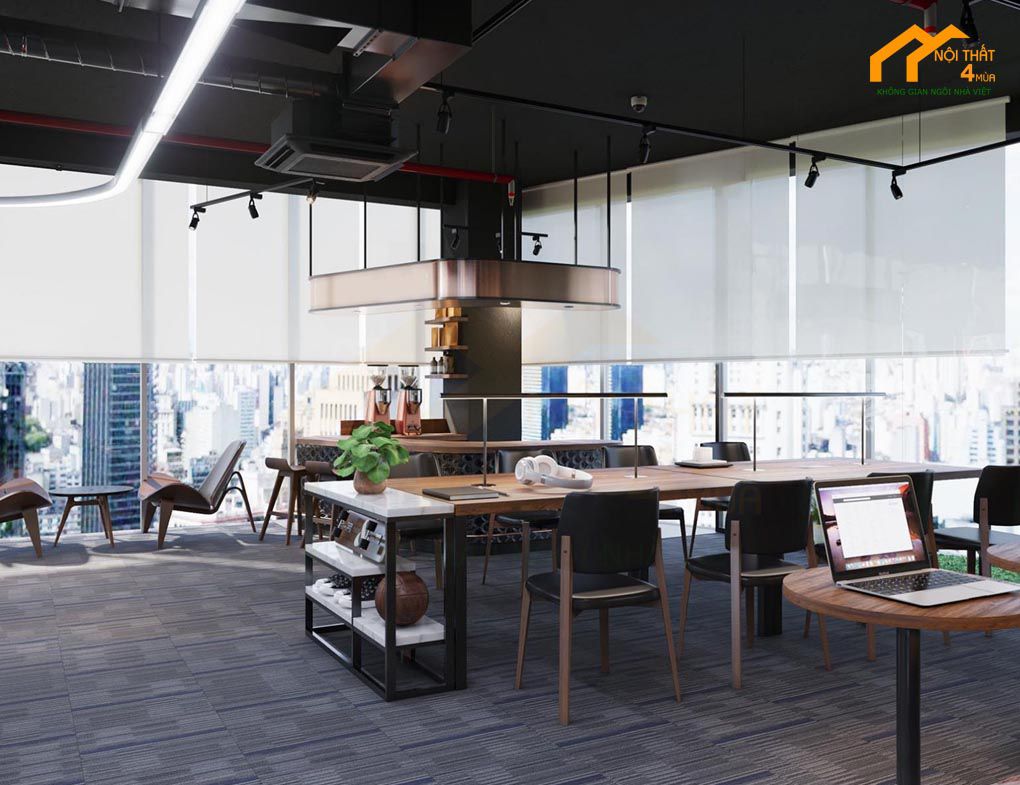 Bản vẽ thiết kế nội thất văn phòng làm việc chuẩn