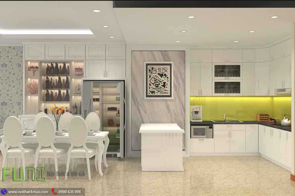 Bộ phòng bếp đa năng đẹp Bộ phòng bếp đa năng đẹp