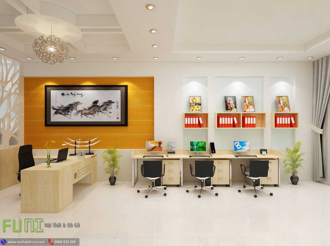 Mẫu bố trí nội thất văn phòng làm việc đạt chuẩn Mẫu bố trí nội thất văn phòng làm việc đạt chuẩn