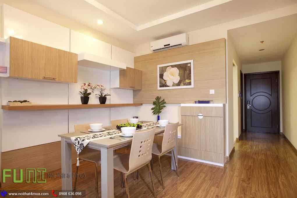Mẫu phòng bếp hiện đại ấm cúng gia đình việt Mẫu phòng bếp hiện đại ấm cúng gia đình việt