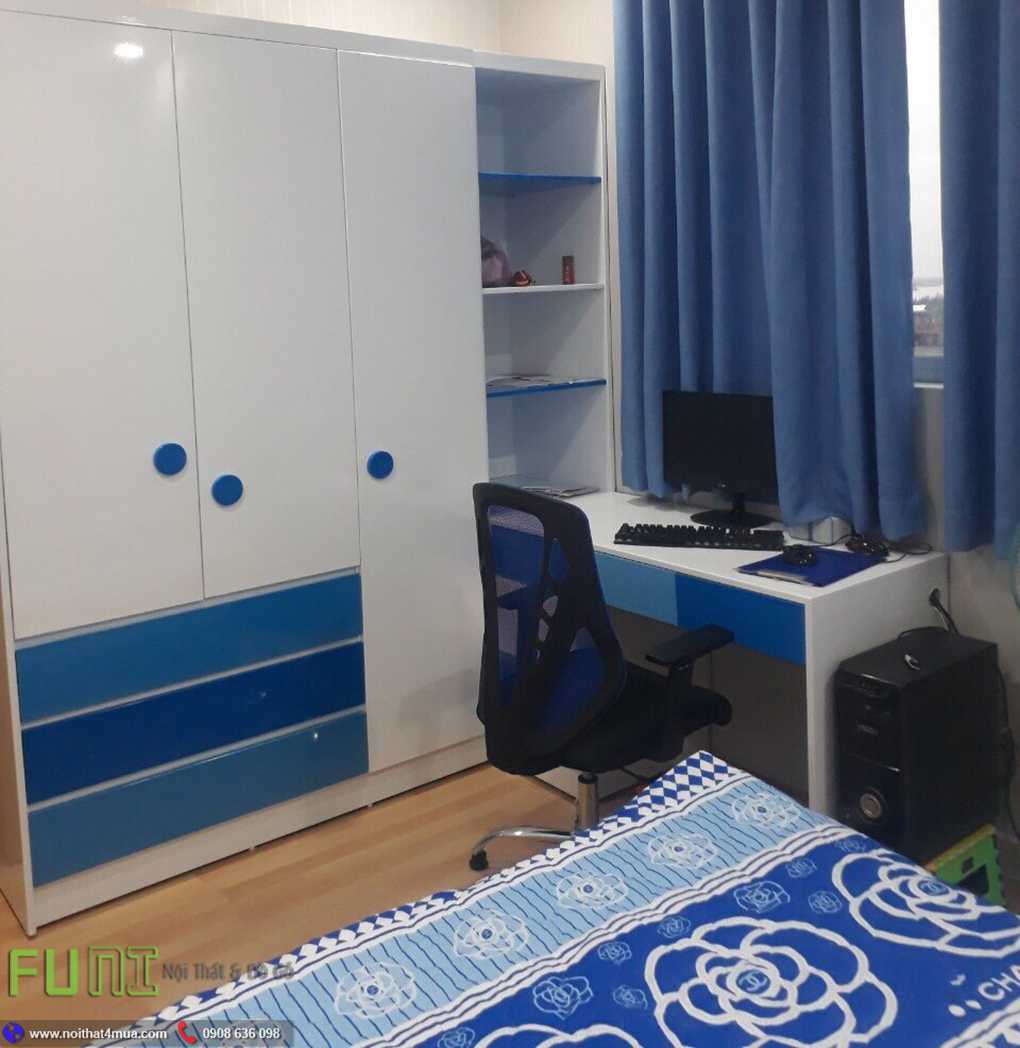 Mẫu thi công bộ phòng ngủ đẹp tại Funi Mẫu thi công bộ phòng ngủ đẹp tại Funi