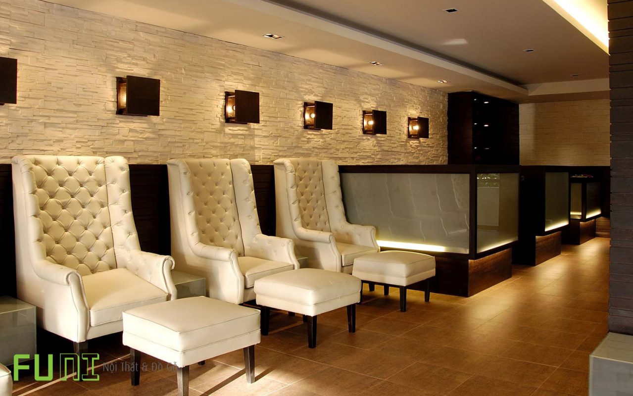 Phòng điều trị spa đậm phong cách tân cổ điển Phòng điều trị spa đậm phong cách tân cổ điển
