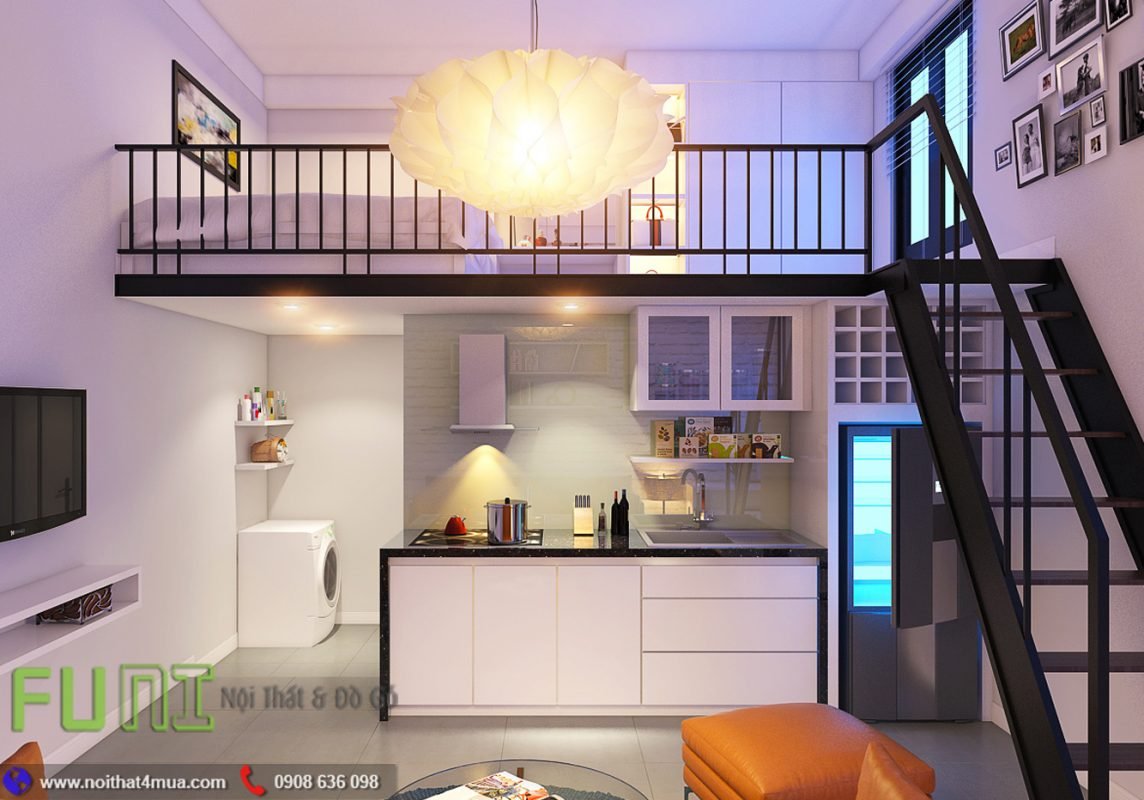 Thiết kế căn hộ cho thuê mini Thiết kế căn hộ cho thuê mini