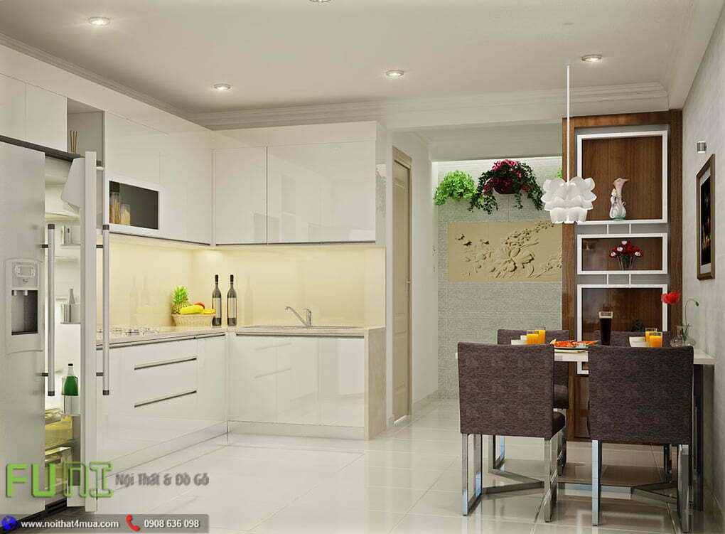Thiết kế phòng bếp cao cấp sang trọng Thiết kế phòng bếp cao cấp sang trọng