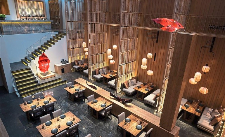Không gian nhà hàng rộng rãi đẹp Không gian nhà hàng rộng rãi đẹp