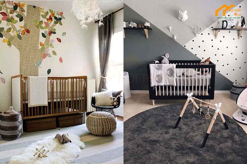 20+ Mẫu thiết kế phòng ngủ cho trẻ sơ sinh đẹp ngộ nghĩnh và đáng yêu 17 Mẫu phòng ngủ trẻ sơ sinh