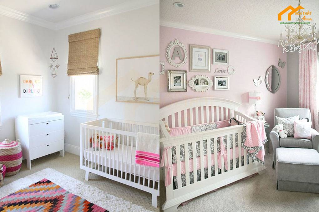 20+ Mẫu thiết kế phòng ngủ cho trẻ sơ sinh đẹp ngộ nghĩnh và đáng yêu 19 Mẫu phòng ngủ trẻ sơ sinh
