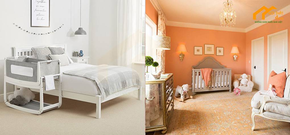 20+ Mẫu thiết kế phòng ngủ cho trẻ sơ sinh đẹp ngộ nghĩnh và đáng yêu 22 Mẫu phòng ngủ trẻ sơ sinh