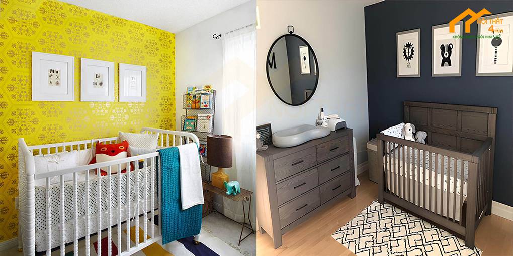 20+ Mẫu thiết kế phòng ngủ cho trẻ sơ sinh đẹp ngộ nghĩnh và đáng yêu 23 Mẫu phòng ngủ trẻ sơ sinh