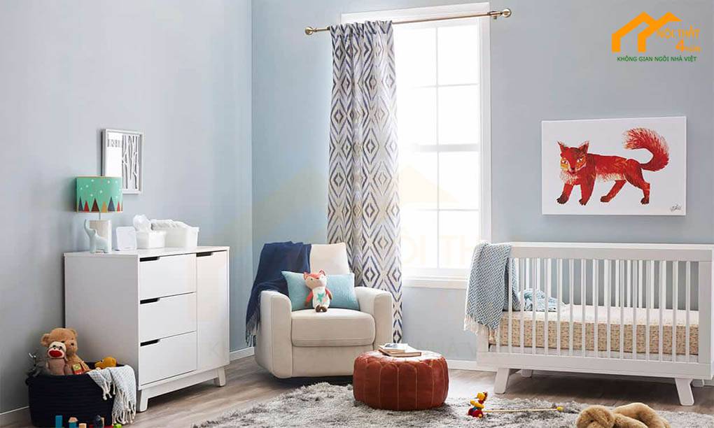 20+ Mẫu thiết kế phòng ngủ cho trẻ sơ sinh đẹp ngộ nghĩnh và đáng yêu 16 Mẫu phòng ngủ trẻ sơ sinh bé trai