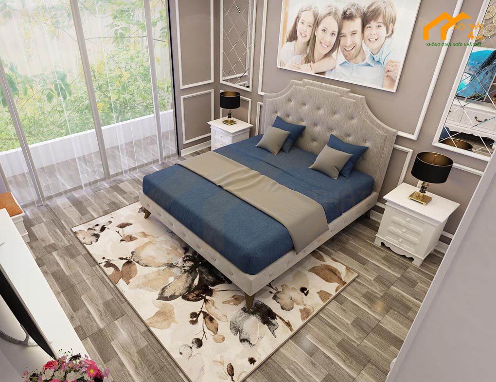 Bố trí phòng ngủ bố mẹ thoáng mát hiện đại Bố trí phòng ngủ bố mẹ thoáng mát hiện đại
