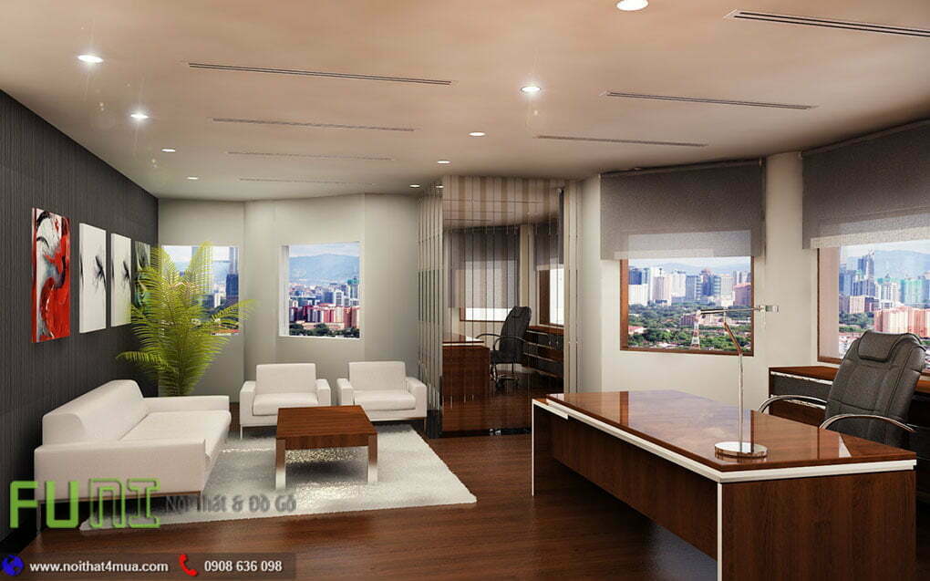 Mẫu phòng làm việc của giám đốc đẹp hiện đại Mẫu phòng làm việc của giám đốc đẹp hiện đại