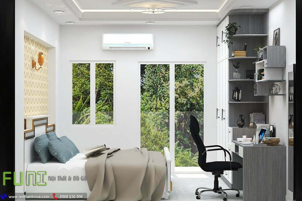 Mẫu phòng ngủ nhỏ đẹp Mẫu phòng ngủ nhỏ đẹp