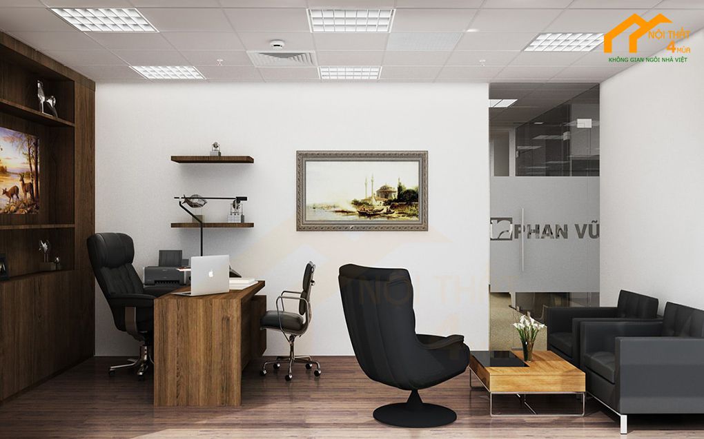 Mẫu phòng giám đốc hiện đại