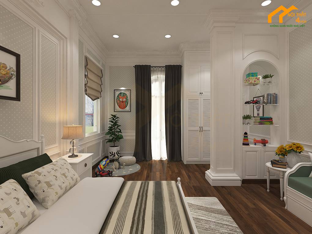 20+ Mẫu thiết kế phòng ngủ cho con trai lớn đẹp đa phong cách và độ tuổi 16 Mẫu phòng ngủ bé trai từ 10 đến 14 tuổi