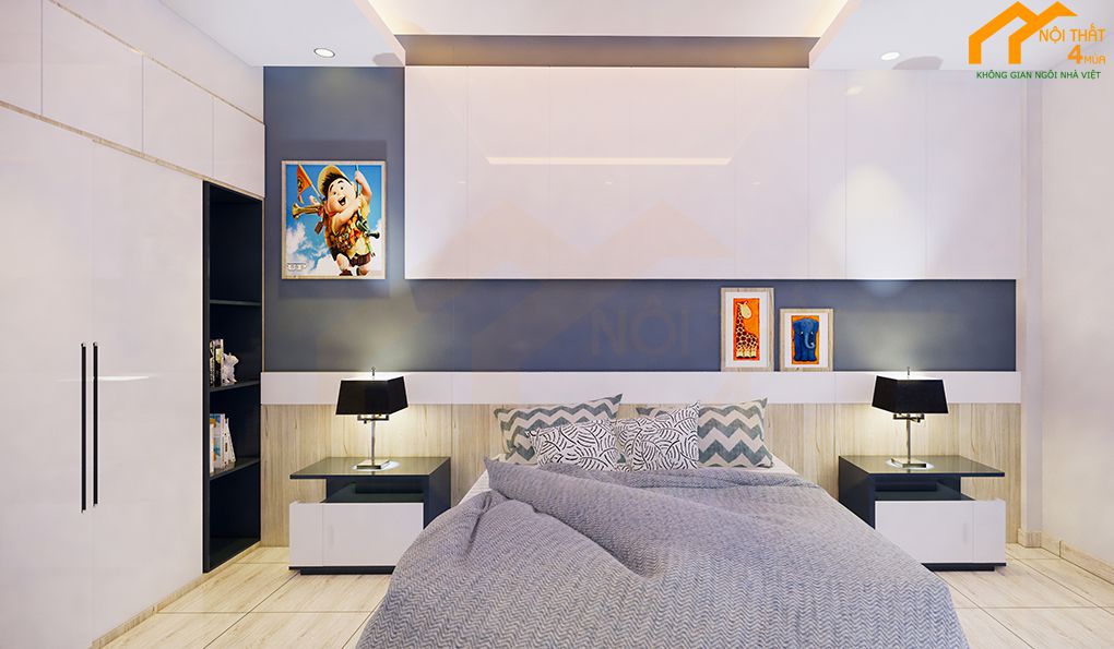 20+ Mẫu thiết kế phòng ngủ cho con trai lớn đẹp đa phong cách và độ tuổi 18 Mẫu phòng ngủ con trai hiện đại