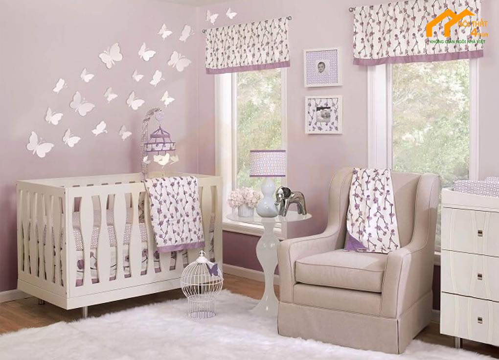 Mẫu phòng ngủ trẻ sơ sinh Mẫu phòng ngủ trẻ sơ sinh