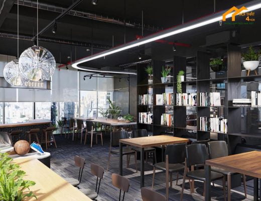 Thiết kế văn phòng 60m2 đẹp