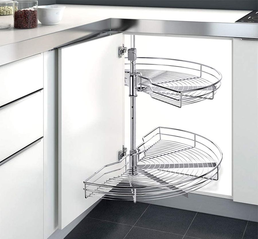 Trọn bộ phụ kiện tủ bếp Cariny cao cấp chính hãng giá tốt 10 Mâm xoay góc tủ bếp