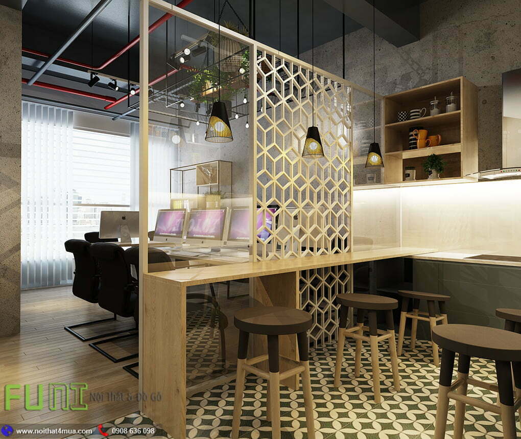 Mẫu thiết kế quán cafe văn phòng nhỏ đẹp Mẫu thiết kế quán cafe văn phòng nhỏ đẹp