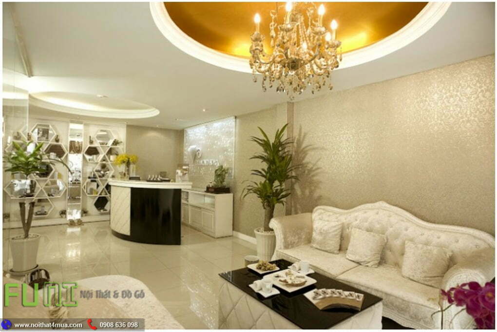 Mẫu thiết kế spa phong cách tân cổ điển Mẫu thiết kế spa phong cách tân cổ điển