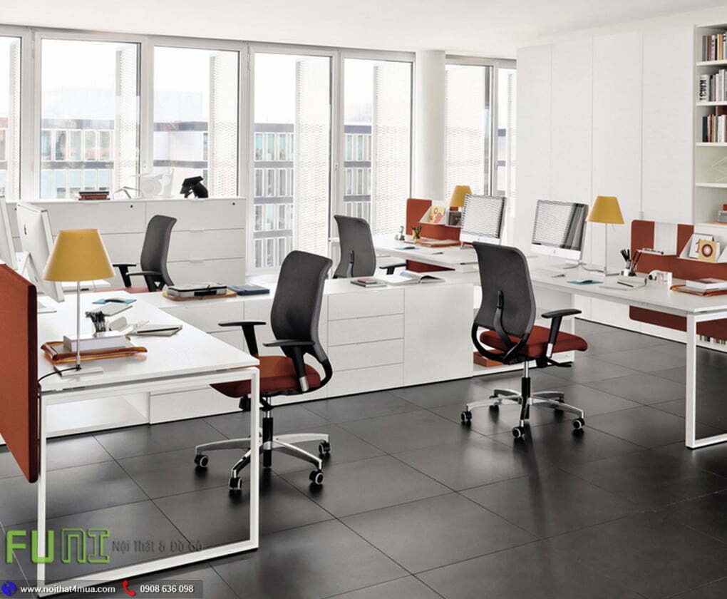 Mẫu văn phòng nhỏ đẹp thiết kế thoáng mát