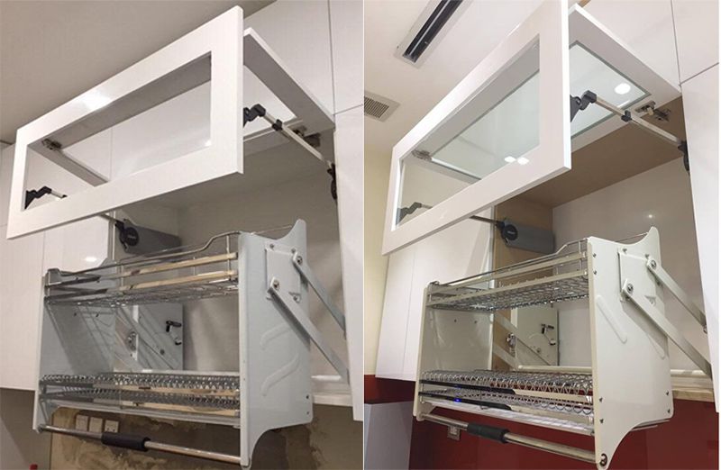 Trọn bộ phụ kiện tủ bếp Cariny cao cấp chính hãng giá tốt 15 Tay nâng Blum