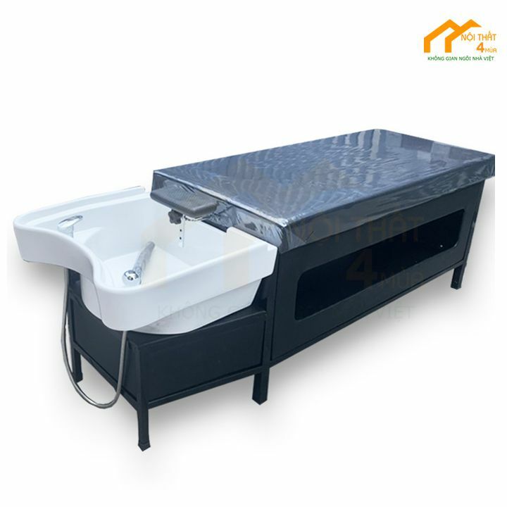 Mẫu giường gội đầu bằng sứ Giường gội đầu bằng sứ