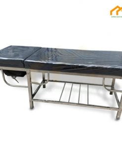 Mẫu giường spa gội đầu chân inox đẹp