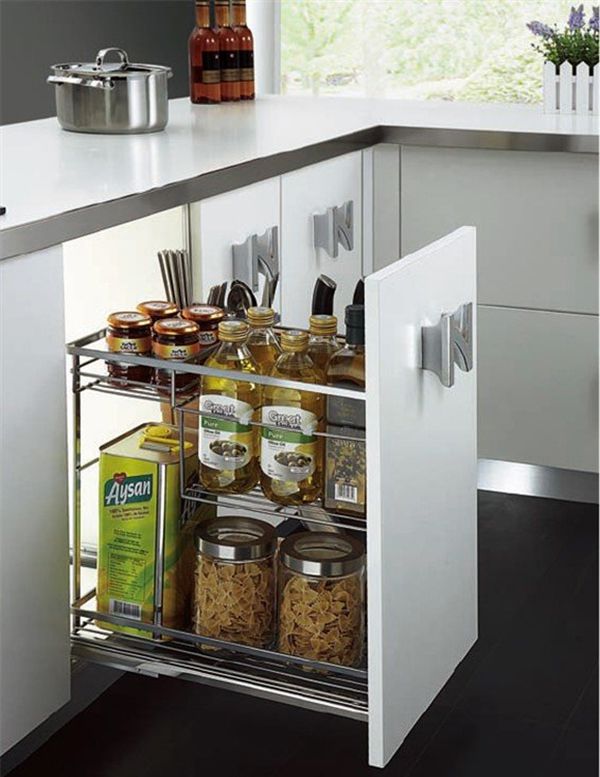 Trọn bộ phụ kiện tủ bếp Cariny cao cấp chính hãng giá tốt 8 Kệ gia vị, giá dao thớt